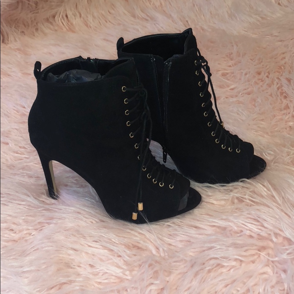 Zara Lace Up Booties